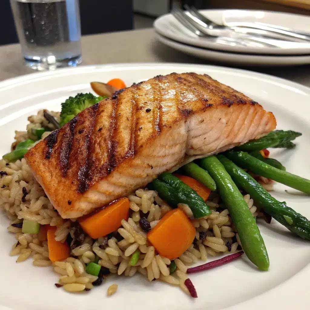The most popular and best gluten-free meals? 3 A colorful plate of gluten-free food including vegetables, grilled chicken, and quinoa